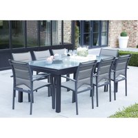Gartenmöbel Set Modulo t 8/12 + f 8 Full Glas Grau Anthrazit Wilsa Garden Gartenmöbel Set Modulo t 8/12 + f 8 Full Glas Grau Anthrazit Wilsa Garden von WILSA GARDEN