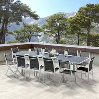 Wilsa Garden - Gartenmöbel Set Modulo t 8/12 + f 8 + c 4 Full Glas Weiß Wilsa Garden - Gartenmöbel Set Modulo t 8/12 + f 8 + c 4 Full Glas Weiß von WILSA GARDEN