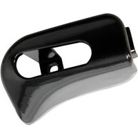 Abdeckkappe Aufnahme Sonnenblende links Metall schwarz kompatibel mit Mercedes sl R129 W124 von WILTEC