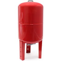 Xpotool - Ausdehnungsgefäß 100L für Hauswasserwerke und Druckerhöhungsanlagen mit epdm Membran für Trinkwasser - Rot von XPOTOOL