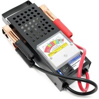 Batterietester für 6V und 12V Batterien/Akkus mit 2 Klemmzangen, testet u.a. das pkw Ladesystem von XPOTOOL