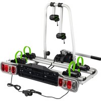 Fahrrad Heckträger für 2 Fahrräder, Heckklappenträger bis 60 kg, Fahrradträger Anhängerkupplung klappbar, Fahrrad Träger mit Diebstahlschutz - Wiltec von WILTEC