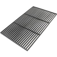 Gusseisen Grillrost eckig 60 x 40 cm massiv für Holzkohlegrill Gasgrill von WILTEC