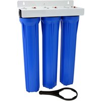 NW-BRK03 3-stufiger Wasserfilter 20Zoll-508mm 5µ Sedimentfilter Aktivkohle Block Aktivkohle Granulat von NATUREWATER