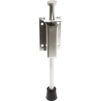 Wiltec - Pedal Türstopper 93-118mm Edelstahl Türfeststeller Bodentürstopper Türbremse von WILTEC