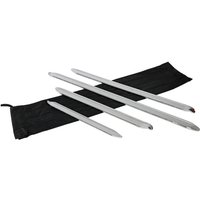 Reifen Montiereisen Set 4-teilig, 300-600 mm, mit Montierhebel aus verchromtem Stahl mit Rolltasche, Montierhebel zum Reifenwechsel, Reifenmontage Reifen Montiereisen Set 4-teilig, 300-600 mm, mit Montierhebel aus verchromtem Stahl mit Rolltasche, Montierhebel zum Reifenwechsel, Reifenmontage von WILTEC