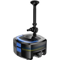 SunSun CUF-2800 Springbrunnenpumpe 3000 l/h / 30 w / 2 m Förderhöhe mit eingebautem 11 w UVC-Teichklärer, energiesparende Teichpumpe, Pumpe mit SunSun CUF-2800 Springbrunnenpumpe 3000 l/h / 30 w / 2 m Förderhöhe mit eingebautem 11 w UVC-Teichklärer, energiesparende Teichpumpe, Pumpe mit von WILTEC