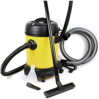 Teichsauger Schlammsauger 1200W Nass Trocken Sauger 25L für Teich, Pool und Garten - gelb von XPOTOOL