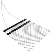 Wiesenegge 155 x 123,5 cm mit Kettennetz, Schleppegge für Rasentraktor, atv und utv, Wiesenschleppe zur Bodenbearbeitung und Bodenbegradigung - Wiltec Wiesenegge 155 x 123,5 cm mit Kettennetz, Schleppegge für Rasentraktor, atv und utv, Wiesenschleppe zur Bodenbearbeitung und Bodenbegradigung - Wiltec von WILTEC