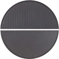 Wiltec 2x Gusseisen Grillplatte 55 x 26,5 x 1,5 cm, Gusseisenplatte für Grill mit guter Hitzespeicherung, Grillgitter für typische Grillstreifen auf Wiltec 2x Gusseisen Grillplatte 55 x 26,5 x 1,5 cm, Gusseisenplatte für Grill mit guter Hitzespeicherung, Grillgitter für typische Grillstreifen auf von WILTEC