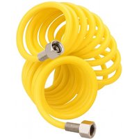 Airbrush Spiralschlauch 2x g 12,91 mm (1/4') Innengewinde 5 m Druckluftschlauch von WILTEC