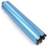 Wiltec Diamantbohrkrone Typ 1 (Shark) Ø 102 mm, Bohrkrone 450 mm, 1¼ UNC Nassbohrkrone, Diamantbohrer für Beton, Stein, Granit von WILTEC