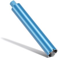 Wiltec Diamantbohrkrone Typ 1 (Shark) Ø 82 mm, Bohrkrone 450 mm, 1¼ UNC Nassbohrkrone, Diamantbohrer für Beton, Stein, Granit von WILTEC