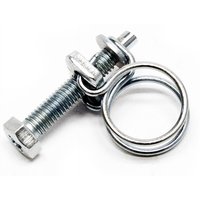 Wiltec - Drahtschlauchschellen Schlauchschellen W1 11-14 mm 1,5 mm M5x30 Spiralschlauch von WILTEC