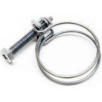 Wiltec - Drahtschlauchschellen Schlauchschellen W1 26-30 mm 2,2 mm M6x40 Spiralschlauch von WILTEC