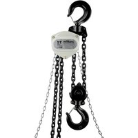 Wiltec Kettenzug bis 5 t, robuster Handkettenzug 5 m Hubhöhe, Tragmittel mit 5 m Lastkette, Hebezeug manuell, hochbelastbares Hebemittel Wiltec Kettenzug bis 5 t, robuster Handkettenzug 5 m Hubhöhe, Tragmittel mit 5 m Lastkette, Hebezeug manuell, hochbelastbares Hebemittel von WILTEC