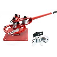 Kompaktes Biegegerät 255 x 1250 x 235 mm, Biegemaschine für Flachstahl, Baustahl, Rundstahl & Vierkantstahl mit 7 Matrizen 25,4-76,2 mm - Wiltec Kompaktes Biegegerät 255 x 1250 x 235 mm, Biegemaschine für Flachstahl, Baustahl, Rundstahl & Vierkantstahl mit 7 Matrizen 25,4-76,2 mm - Wiltec von WILTEC