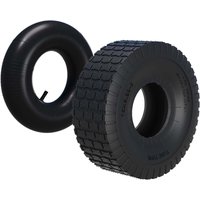 Wiltec - Mantel Rasenmäherreifen Reifendecke Rasentraktor Aufsitzmäher Rasenmäher Zugkarren 16x5.00-8 von WILTEC