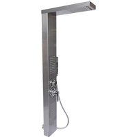 Multifunktionale Regendusche aus Edelstahl Duschpaneel mit Massagedüsen & Kopfbrause - Wiltec Multifunktionale Regendusche aus Edelstahl Duschpaneel mit Massagedüsen & Kopfbrause - Wiltec von WILTEC