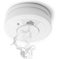 Wiltec Rauchmelder mit 9-V-Batterie, Feuermelder mit HUSH-Funktion, zuverlässiger Brandschutzmelder mit 85 dB Schallleistung, fotoelektrischer Wiltec Rauchmelder mit 9-V-Batterie, Feuermelder mit HUSH-Funktion, zuverlässiger Brandschutzmelder mit 85 dB Schallleistung, fotoelektrischer von WILTEC