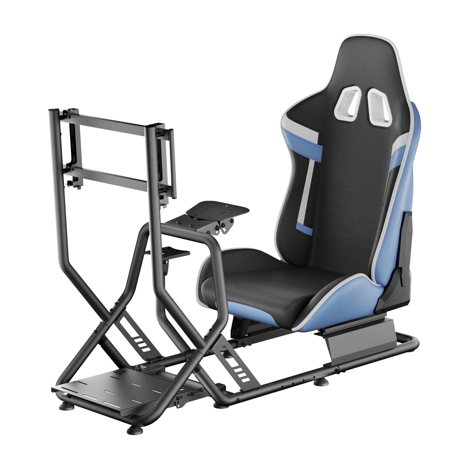 Wiltec Rennsimulator Racing Cockpit Mit Gaming Sitz Sim Racing Auto Simulator Wiltec Rennsimulator Racing Cockpit Mit Gaming Sitz Sim Racing Auto Simulator von WILTEC