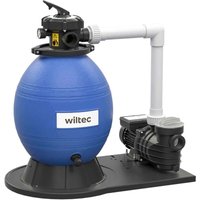 Wiltec - Sandfilteranlage 550 w mit 38l Filtertank und selbstansaugender Pumpe 18000 l/h, Sandfilterpumpe, Pool-Pumpe Wiltec - Sandfilteranlage 550 w mit 38l Filtertank und selbstansaugender Pumpe 18000 l/h, Sandfilterpumpe, Pool-Pumpe von WILTEC