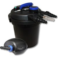 Sunsun - Druckteichfilter Set für 10000l mit 11W uvc Teichklärer und 40W eco Pumpe von SUNSUN