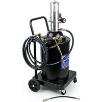 15l pneumatische Druckluft-Fettpresse für Profis für Schmierarbeiten an Kfz und Maschinen - Rot - Xpotool von XPOTOOL