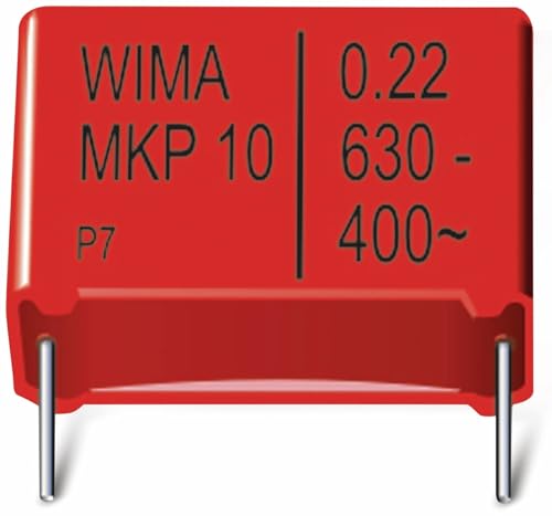 MKP-Folienkondensator radial bedrahtet 0.047 µF 400 V/DC 10 % 15 mm (L x B x H) 18 x 5 x 11 mm Wima MKP1G024704B00KSSD 1 St. von WIMA