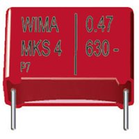 Wima - mks 2 2,2uF 5% 50V RM5 1 St. MKS-Folienkondensator radial bedrahtet 2.2 µF 50 v/dc 5 % 5 mm (l von WIMA
