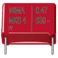 Mks 4 0,22uF 20% 250V rm 10 1 St. MKS-Folienkondensator radial bedrahtet 0.22 µF 250 v/dc 20 % - Wima von WIMA