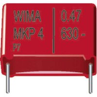 Wima MKP4J022202D00KSSD MKP-Folienkondensator radial bedrahtet 0.022 µF 630 V/DC 20% 7.5mm (L x B x von WIMA
