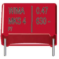 Wima MKS 2 0,01uF 5% 63V RM5 MKS-Folienkondensator radial bedrahtet 0.01 µF 63 V/DC 5% 5mm (L x B x von WIMA