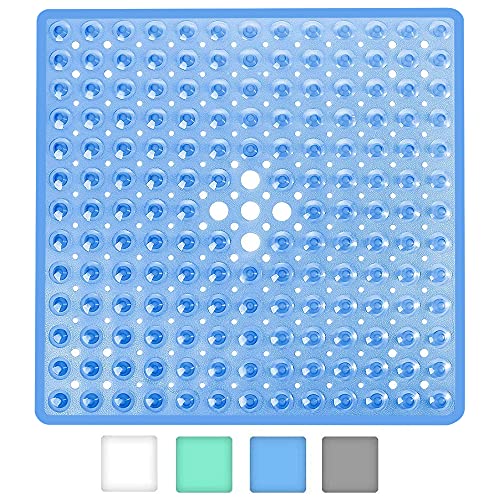 WIMAHA Quadrat Duschmatten,53×53cm rutschfest Badewannenmatten Anti Schimmel Badematten mit Saugnapf, Sicherheits badezimmermatte,maschinenwaschbar Badewannenmatte von WIMAHA