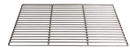 Massiver Grillrost 40 x 30 cm aus Edelstahl 6 mm rostfrei und elektropoliert von WiMi