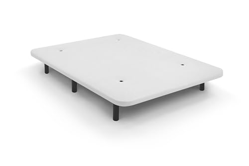W WIN REST Gepolsterter 3D-Basis, stabile Struktur, 5 Querstangen + 6 Metallbeine 105 x 200 cm von WIN REST