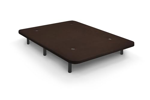 W WIN REST Gepolsterter 3D-Basis, stabile Struktur, 5 Querstangen + 6 Metallbeine 135 x 180 cm von WIN REST