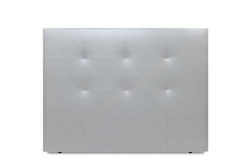 WIN REST Plattform, Kunstleder Polyurethan, Silber, 130x120 cm von WIN REST
