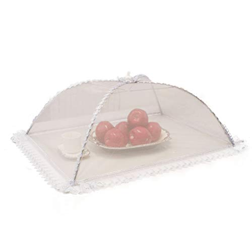 WINBST Faltbar Mesh Sieb Essen Regenschirm Abdeckung Netzabdeckung Lebensmittel Fliegenhaube Abdeckhaube Essen Mesh-Screen Wiederverwendbar von WINBST