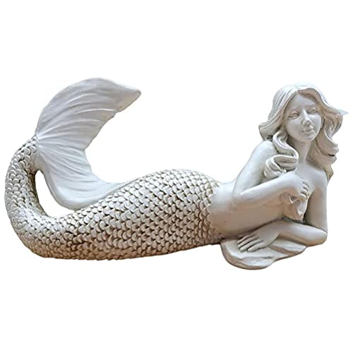 WINBST Meerjungfrau Statue,Meerjungfrau PrinzessinMythologie Garten Ornamente,Dekoration für Zuhause Garten Pool Teich Pflanztopf Bücherregal Ecktisch 17x6x9cm WINBST Meerjungfrau Statue,Meerjungfrau PrinzessinMythologie Garten Ornamente,Dekoration für Zuhause Garten Pool Teich Pflanztopf Bücherregal Ecktisch 17x6x9cm von WINBST
