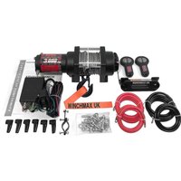 1.361 kg 12-V-Winde in Militärqualität. 15,5 m x 5 mm Dyneema-Seil. Fernbedienungen. Bootsanhänger, Marine. 1.361 kg 12-V-Winde in Militärqualität. 15,5 m x 5 mm Dyneema-Seil. Fernbedienungen. Bootsanhänger, Marine. von WINCHMAX