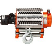 Hydraulik Winde Zs 9072kg WINCHMAX Original Orange Winde. 25m X 14mm Stahl Seil. von WINCHMAX