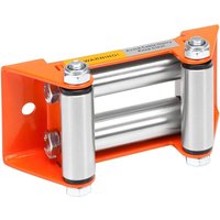 Winchmax - Rollenführung, klein, orange. Verzinkte Rollen. von WINCHMAX