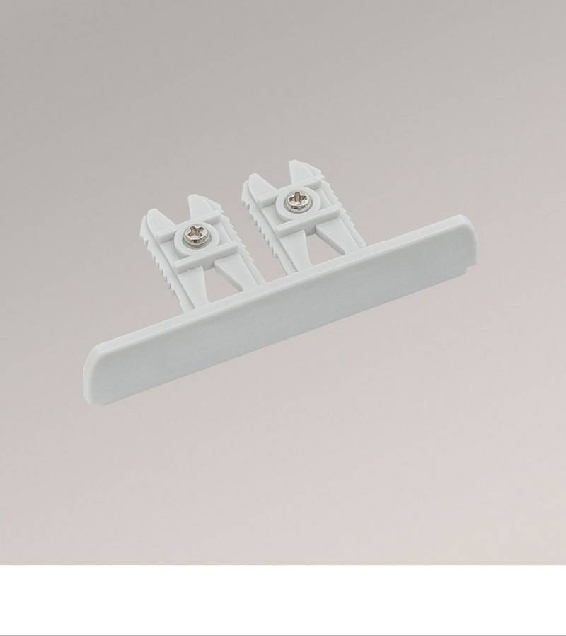 WINDOW FASHION AG Gardinenbefestigungen Ersatzteile Endkappe 4-spurig, (1-St), HxB 13x66mm von WINDOW FASHION AG