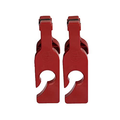WINEGRASP Cheers! Weinglashalter mit Stiel für Adirondack & Campingstühle, Picknicktische und Terrassengeländer (2er-Pack) von WINEGRASP