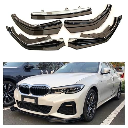 WINGOT Auto Frontspoiler Für BMW 3 Series G20 MP Competition 2020-2023, Kratzfester Diffusor Spoiler, langlebiger Diffusor für Frontstoßstange Spoiler von WINGOT