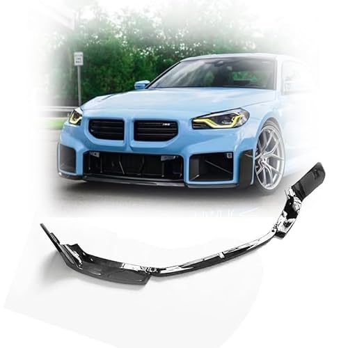 WINGOT Auto Frontspoiler Für BMW M2 G87 MP 2023-2024, Kratzfester Diffusor Spoiler, langlebiger Diffusor für Frontstoßstange Spoiler von WINGOT