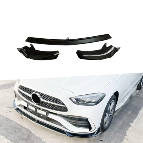 WINGOT Auto Frontspoiler Für C-Class W206 2022-2024, Kratzfester Diffusor Spoiler, langlebiger Diffusor für Frontstoßstange Spoiler von WINGOT
