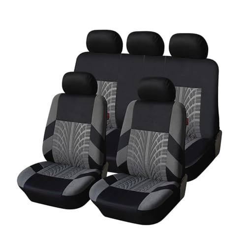 WINGOT Auto Sitzbezüge für Audi C5 C6 C7 C8 A7 A8 E-Tron Q2 Q3 Q4 Q5 Q6 Q7 Q8 R8 TT, Allwetter Atmungsaktiv Verschleißfest, Compatibile Con Airbag Laterale Vordersitze und Rückbank,Grey- 5 Seats WINGOT Auto Sitzbezüge für Audi C5 C6 C7 C8 A7 A8 E-Tron Q2 Q3 Q4 Q5 Q6 Q7 Q8 R8 TT, Allwetter Atmungsaktiv Verschleißfest, Compatibile Con Airbag Laterale Vordersitze und Rückbank,Grey- 5 Seats von WINGOT