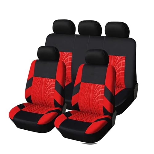 WINGOT Auto Sitzbezüge für Audi C5 C6 C7 C8 A7 A8 E-Tron Q2 Q3 Q4 Q5 Q6 Q7 Q8 R8 TT, Allwetter Atmungsaktiv Verschleißfest, Compatibile Con Airbag Laterale Vordersitze und Rückbank,Red- 5 Seats WINGOT Auto Sitzbezüge für Audi C5 C6 C7 C8 A7 A8 E-Tron Q2 Q3 Q4 Q5 Q6 Q7 Q8 R8 TT, Allwetter Atmungsaktiv Verschleißfest, Compatibile Con Airbag Laterale Vordersitze und Rückbank,Red- 5 Seats von WINGOT